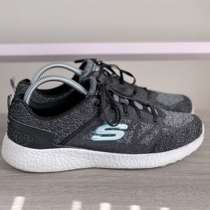 Skechers Burst Knit Athletic Shoes Womens Size 9.5